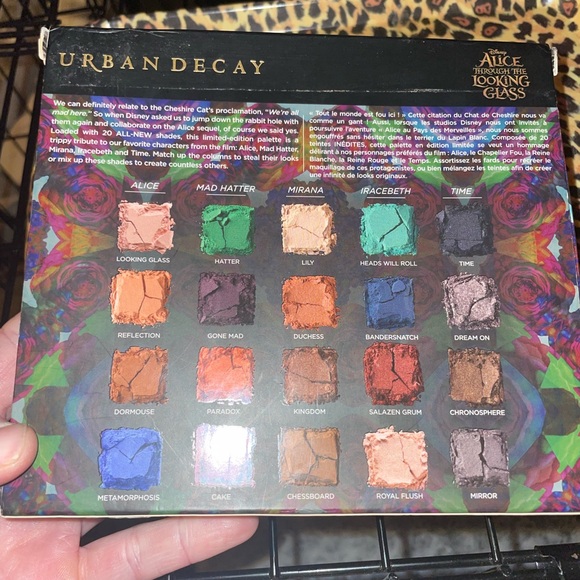 Alice in wonderland through the looking glass urban decay pallet - Picture 3 of 7
